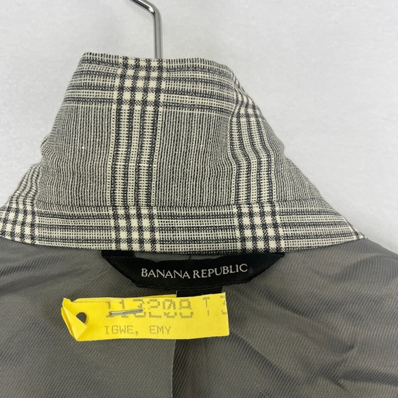 Banana Republic Blazer 38S Slim Wool Linen - Picture 12 of 16